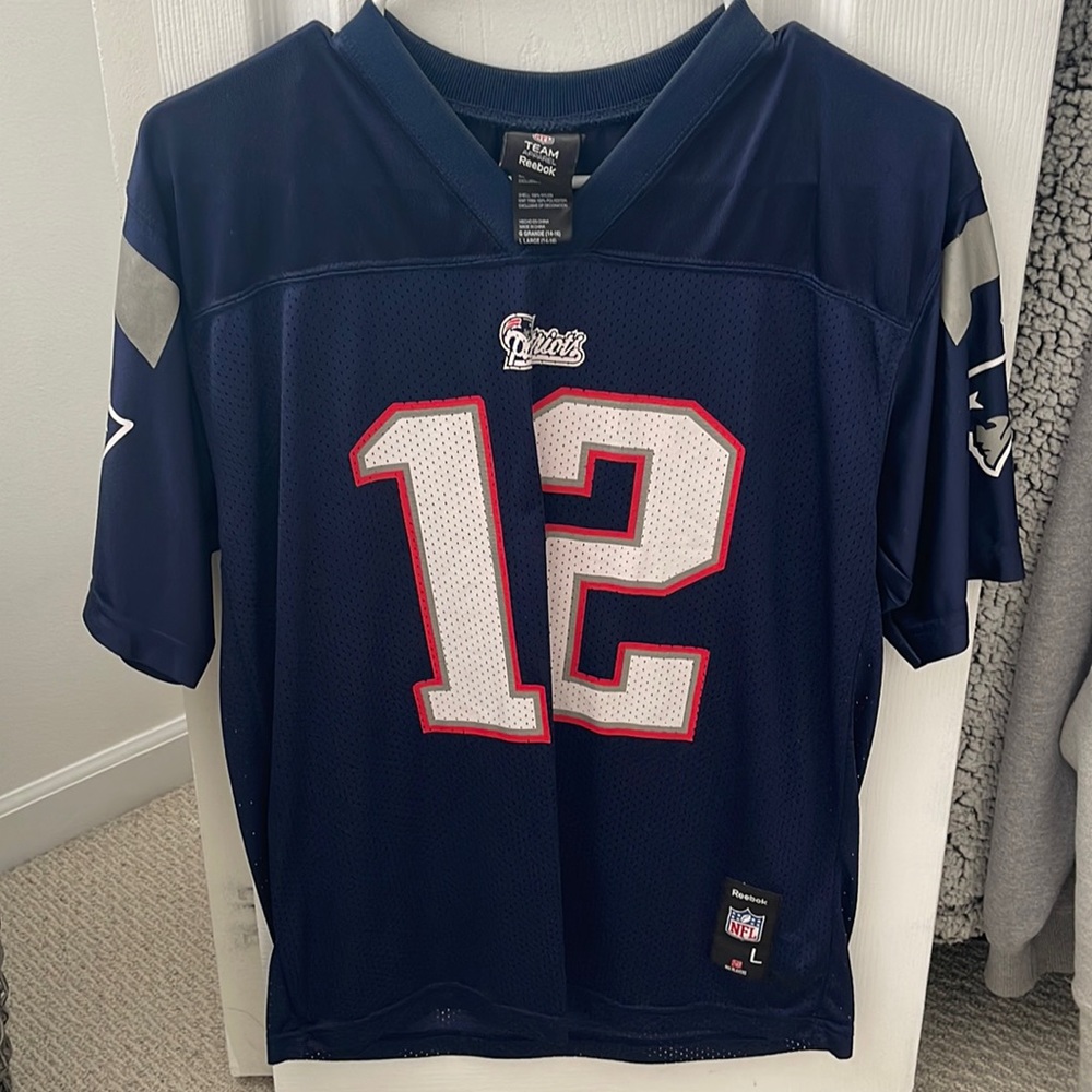 Kids Tom Brady Patriots Football Jersey